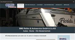 Desktop Screenshot of bmgservice.de